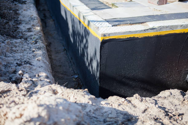 Residential Basement Waterproofing installation at a Williams, IN home by SJ Waterproofing Pros